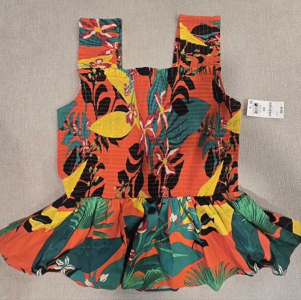 NWT INC Concepts Peplum Top Size 0x